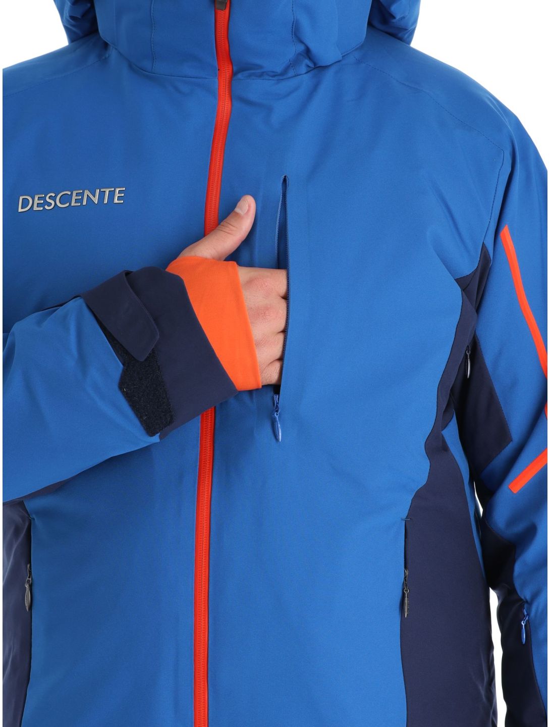 Descente, Cody chaqueta de esquí hombres Laps Blue azul, negro 