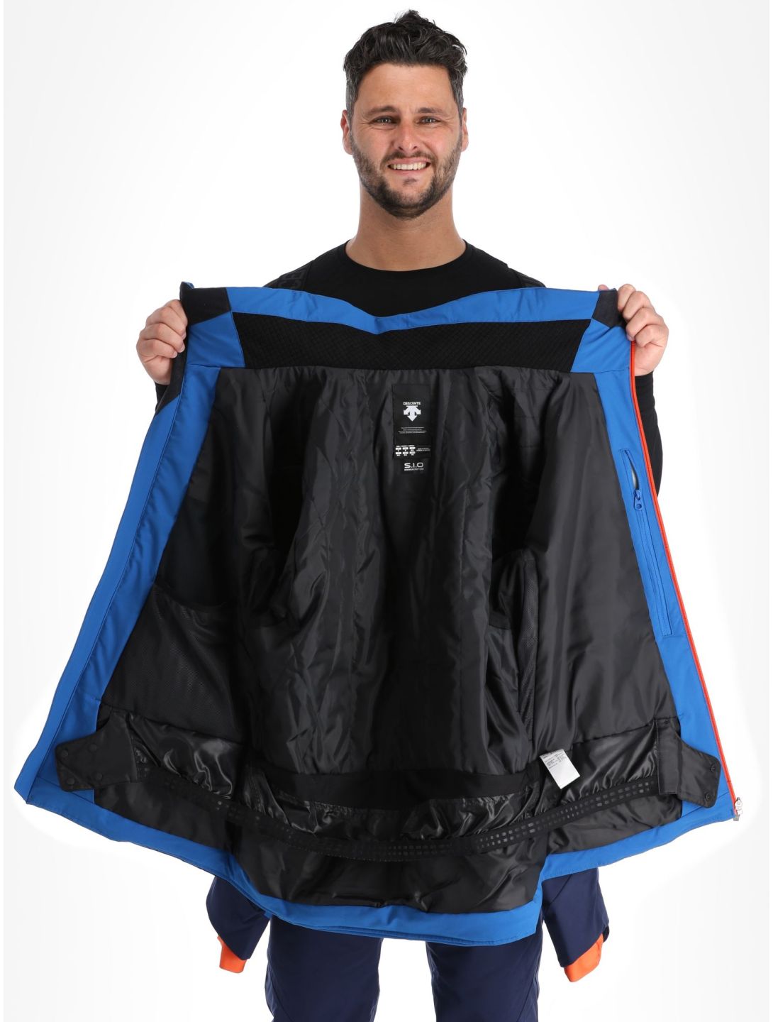 Descente, Cody chaqueta de esquí hombres Laps Blue azul, negro 