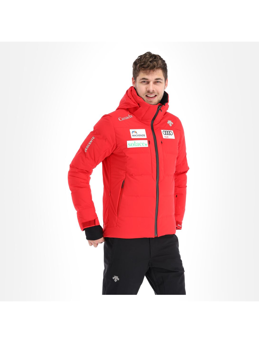 Descente, Csx Sx Down Jacket chaqueta de esquí hombres electric rojo