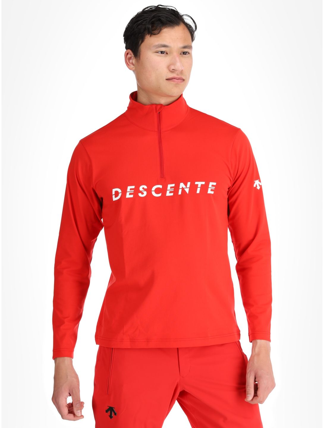 Descente, M-GB20 jersey hombres Electric Red rojo 