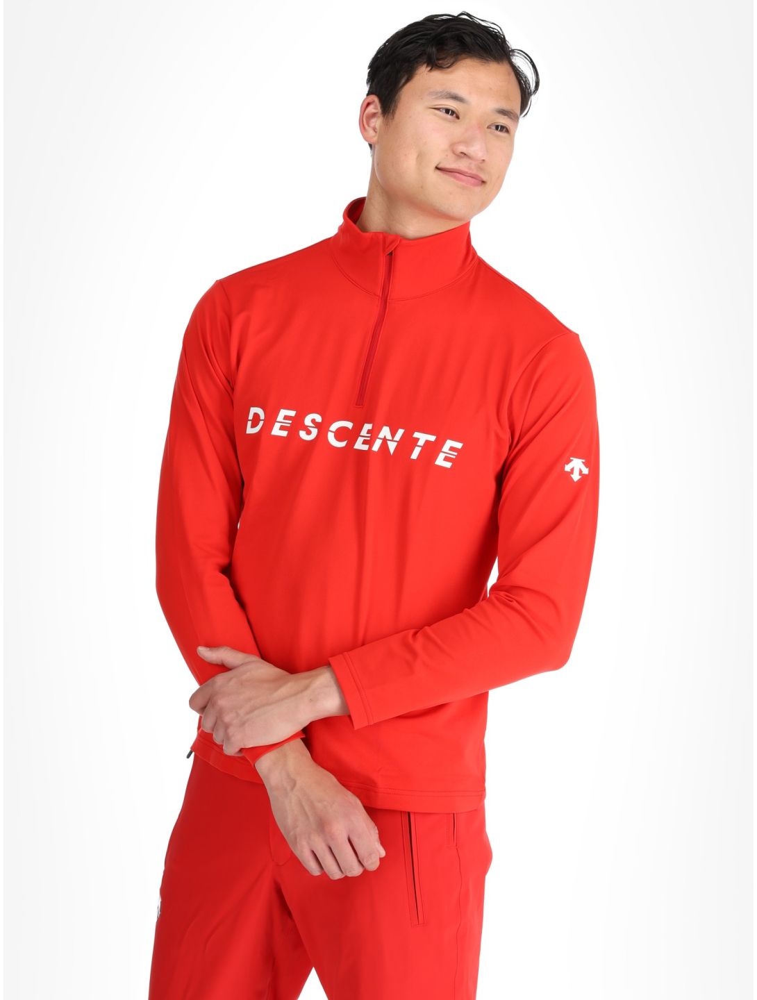 Descente, M-GB20 jersey hombres Electric Red rojo 