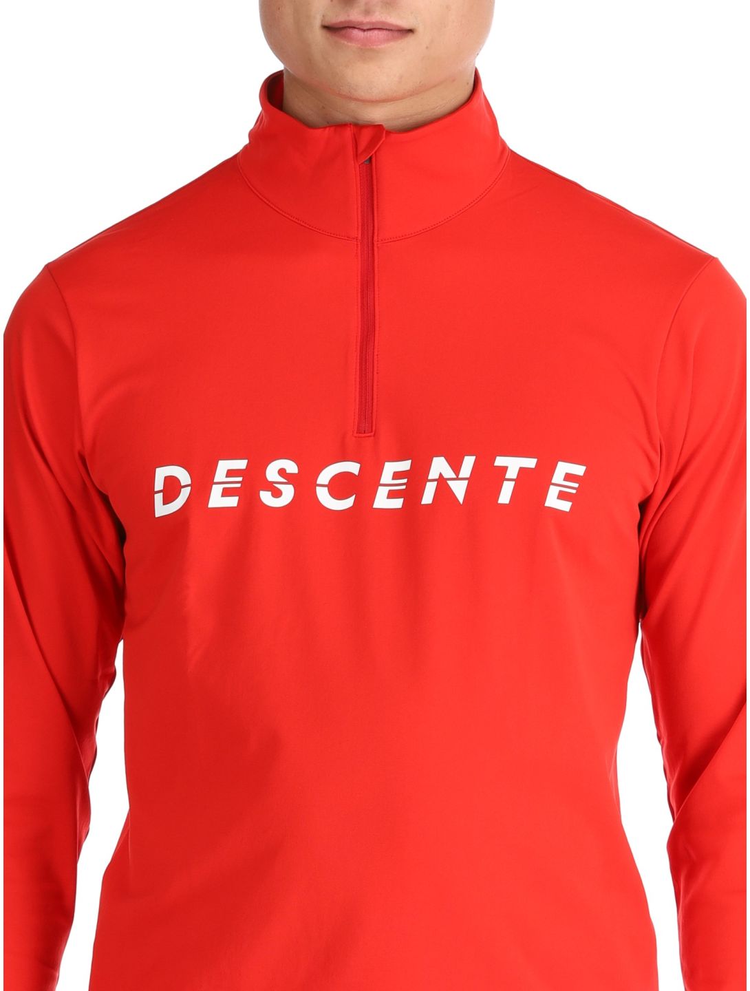 Descente, M-GB20 jersey hombres Electric Red rojo 