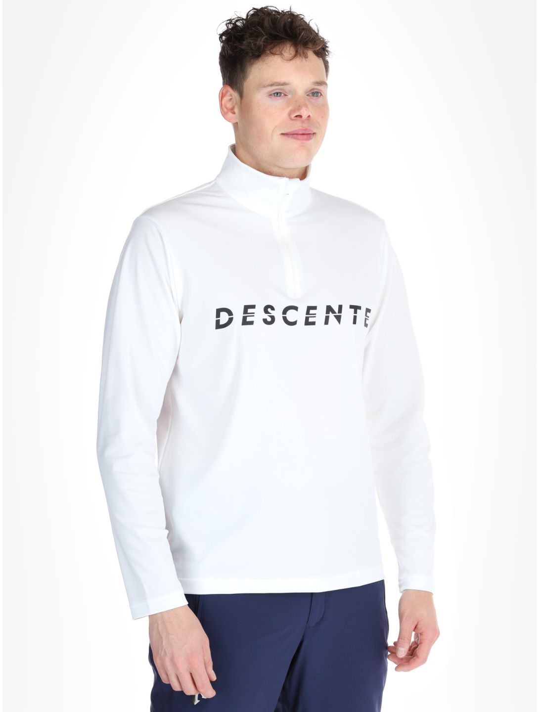 Descente, M-GB20 jersey hombres Super White blanco 