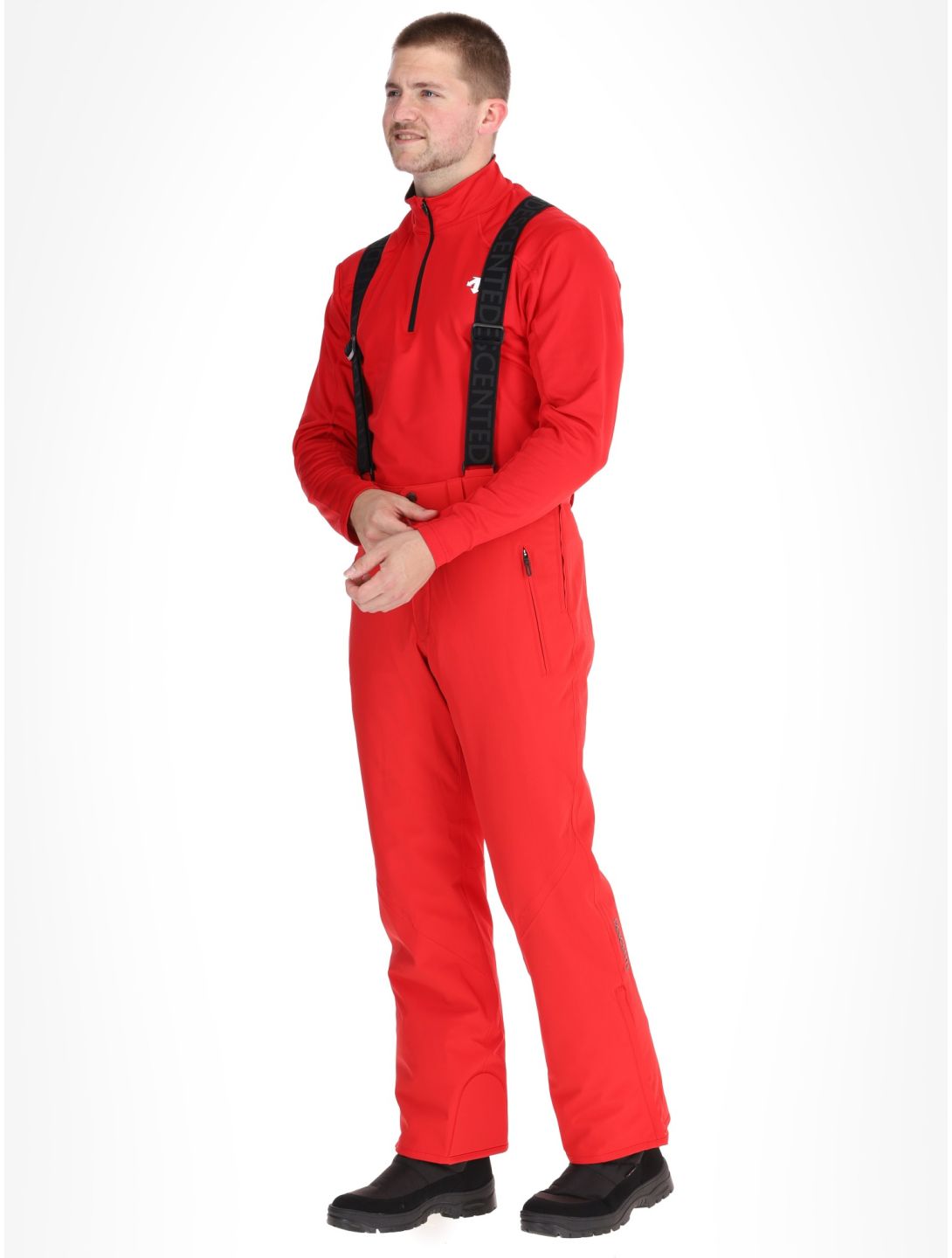 Descente, M-GD40 pantalones de esquí hombres Electric Red rojo 