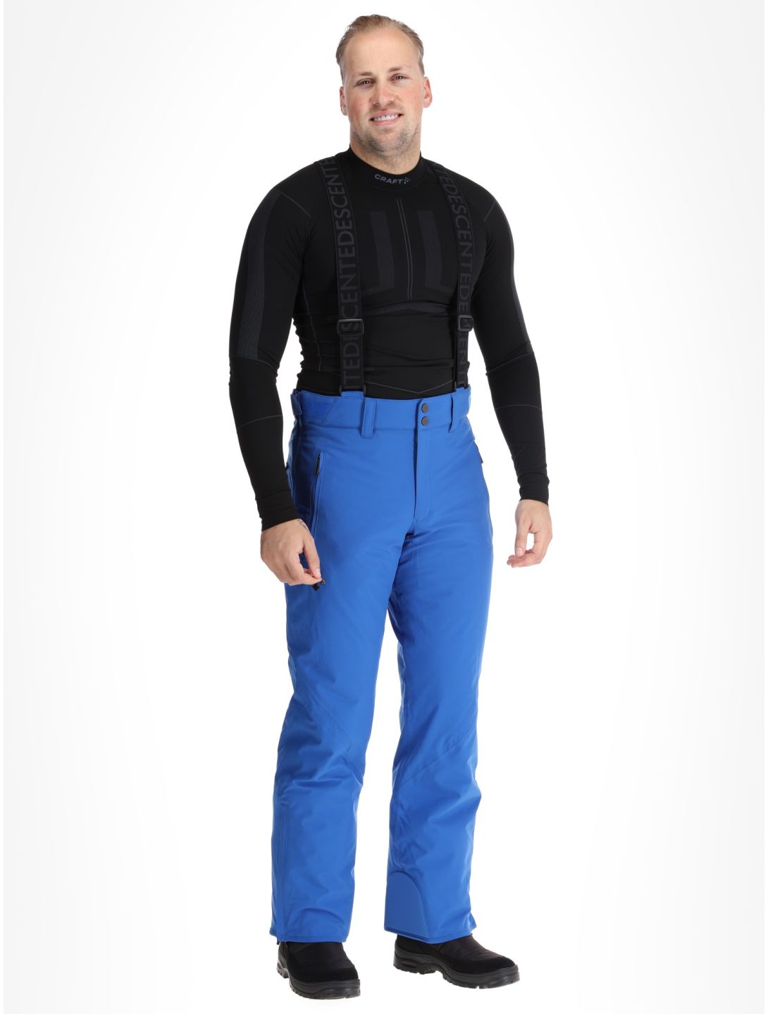 Descente, M-GD41 pantalones de esquí hombres Echo Blue azul 