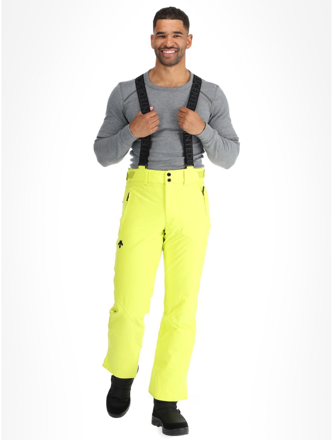 Descente, M-GD41 pantalones de esquí hombres Glint Yellow amarillo 