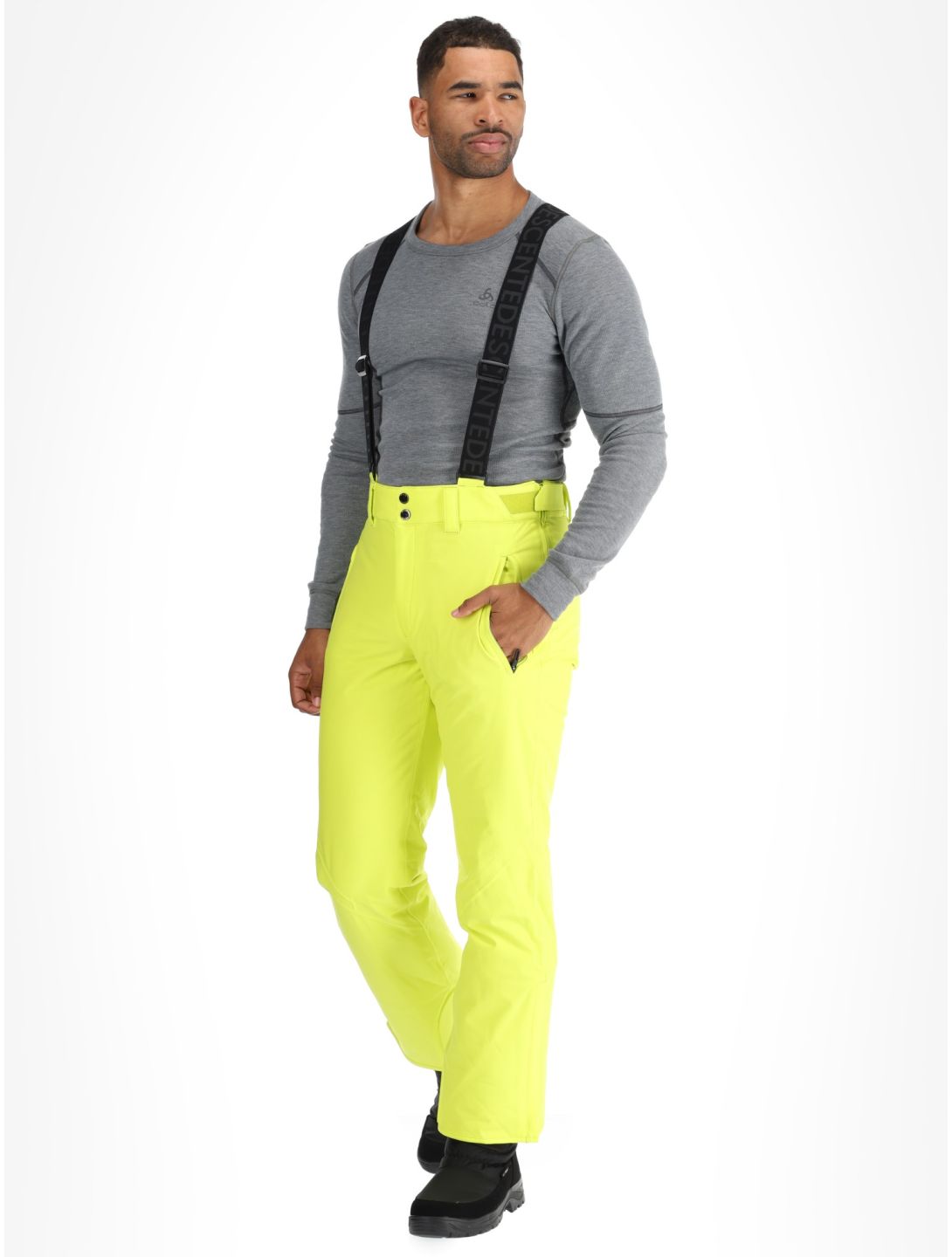 Descente, M-GD41 pantalones de esquí hombres Glint Yellow amarillo 