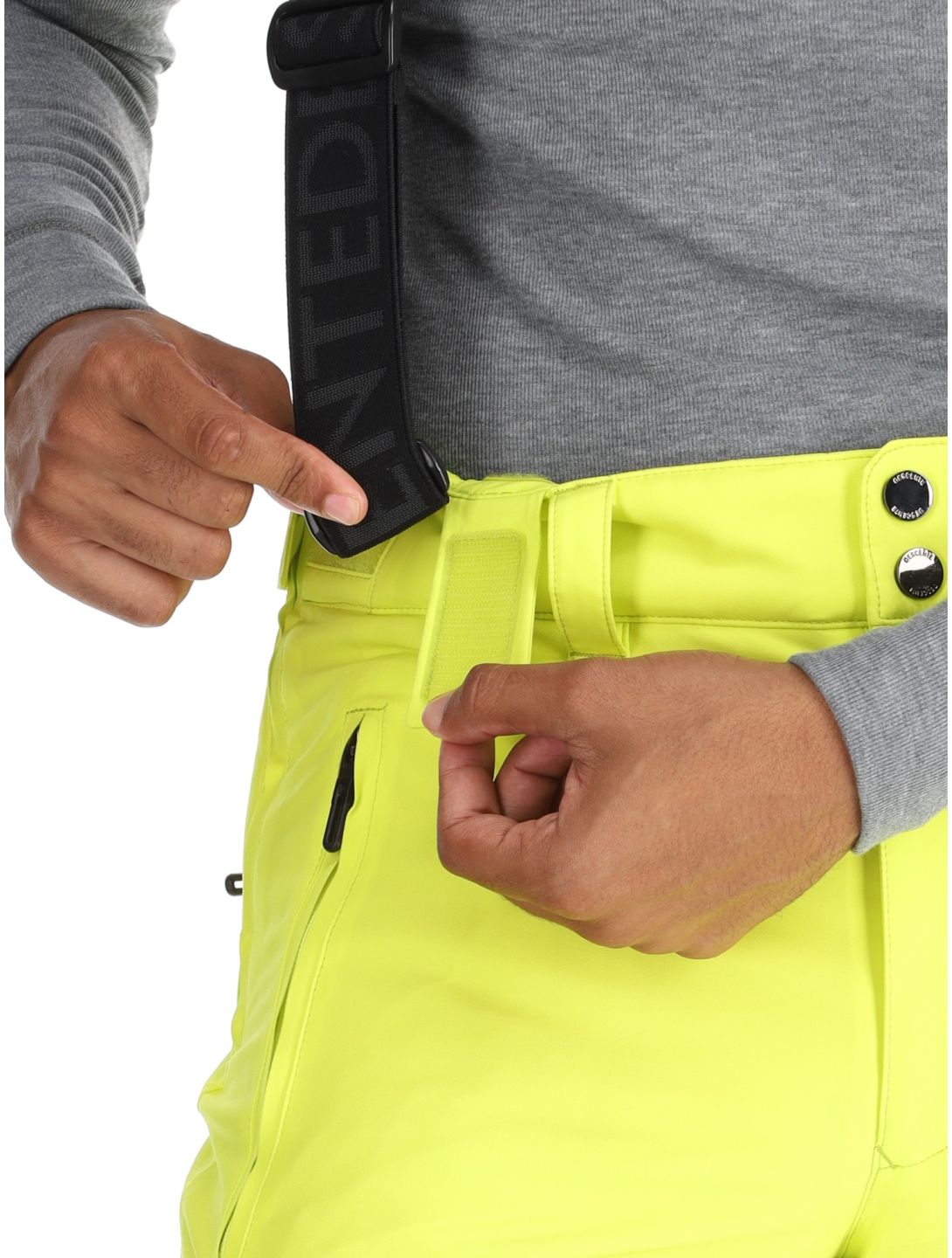 Descente, M-GD41 pantalones de esquí hombres Glint Yellow amarillo 