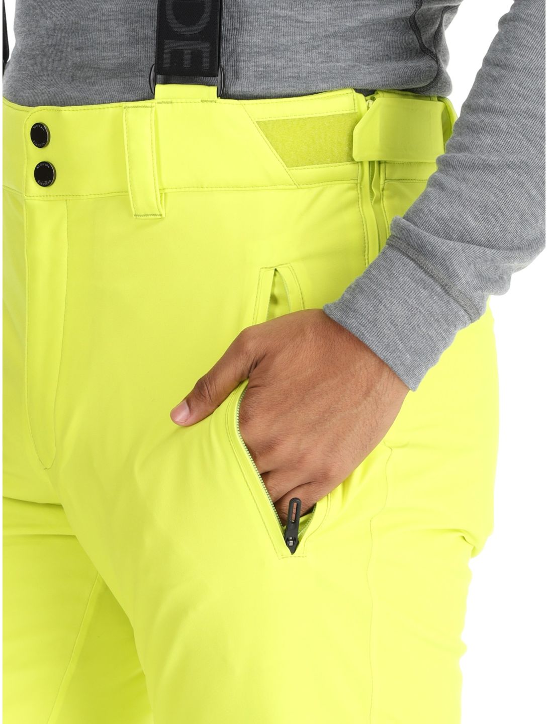 Descente, M-GD41 pantalones de esquí hombres Glint Yellow amarillo 