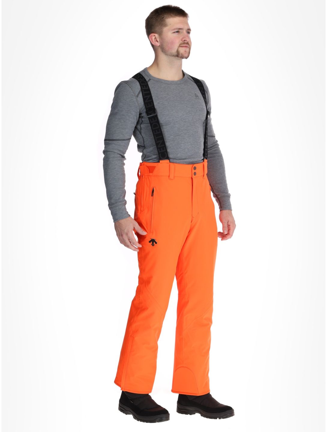 Descente, M-GD41 pantalones de esquí hombres Momiji Orange naranja 