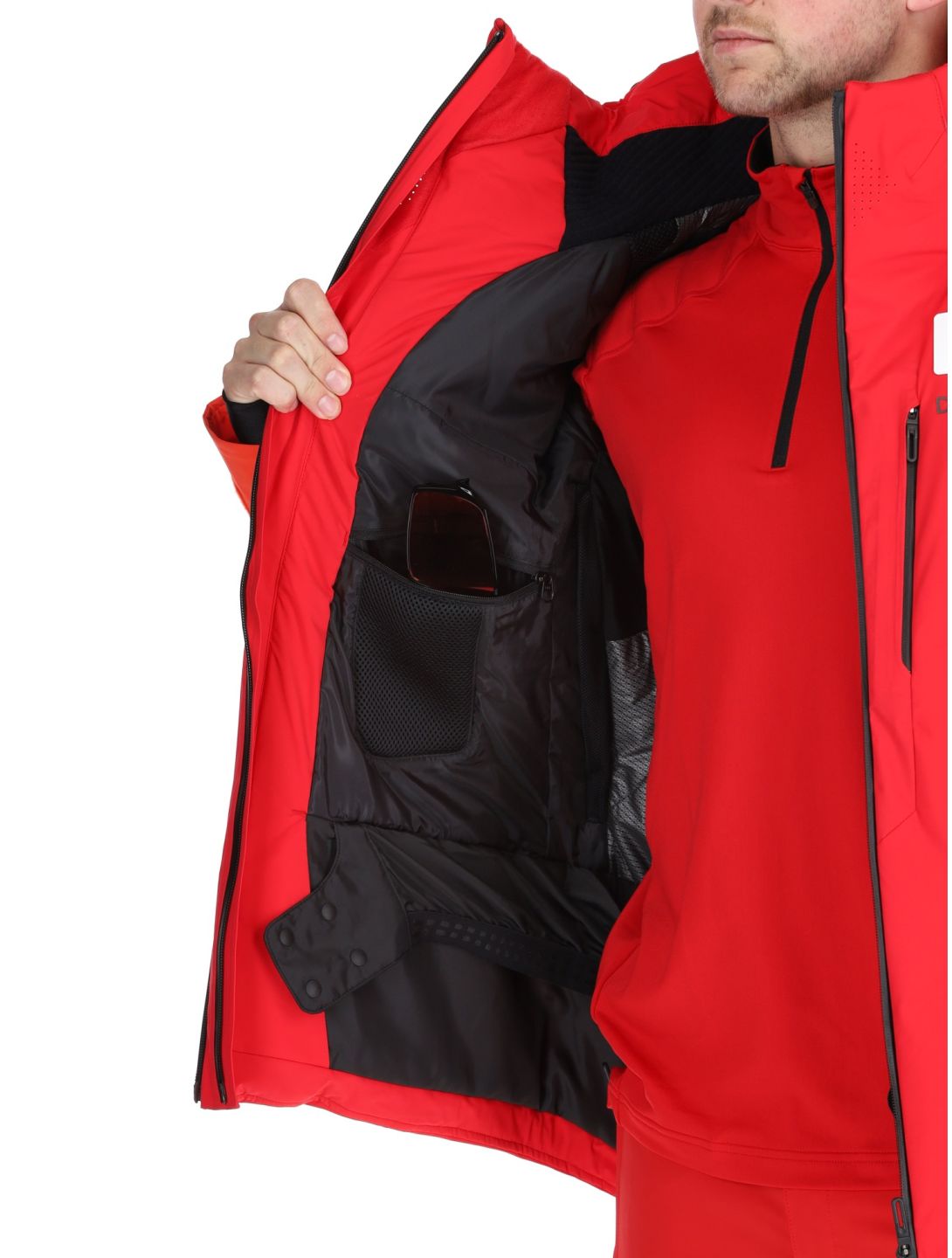 Descente, M-GK21 chaqueta de esquí hombres Swiss rojo 