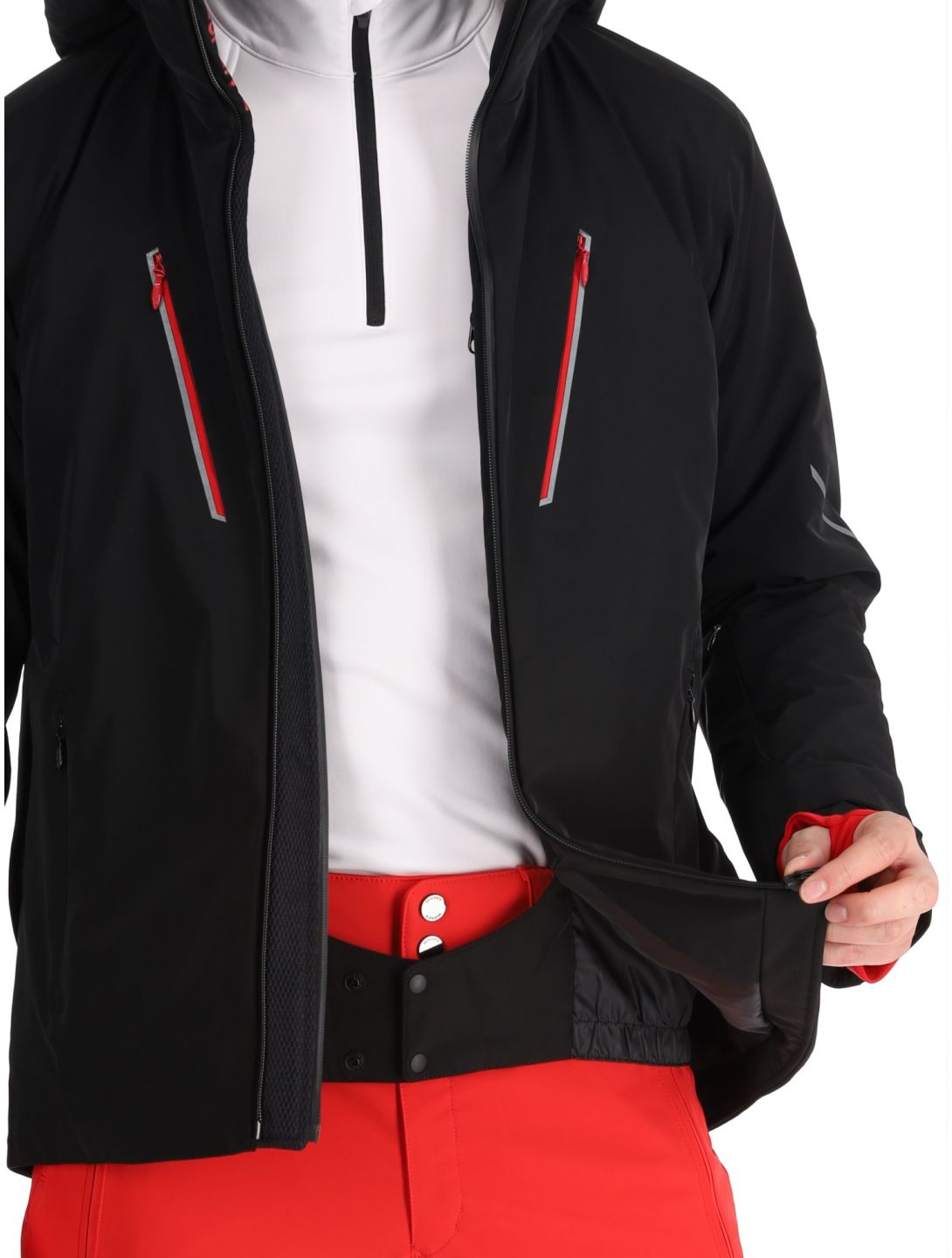 Descente, M-GK24 chaqueta de esquí hombres Black negro 