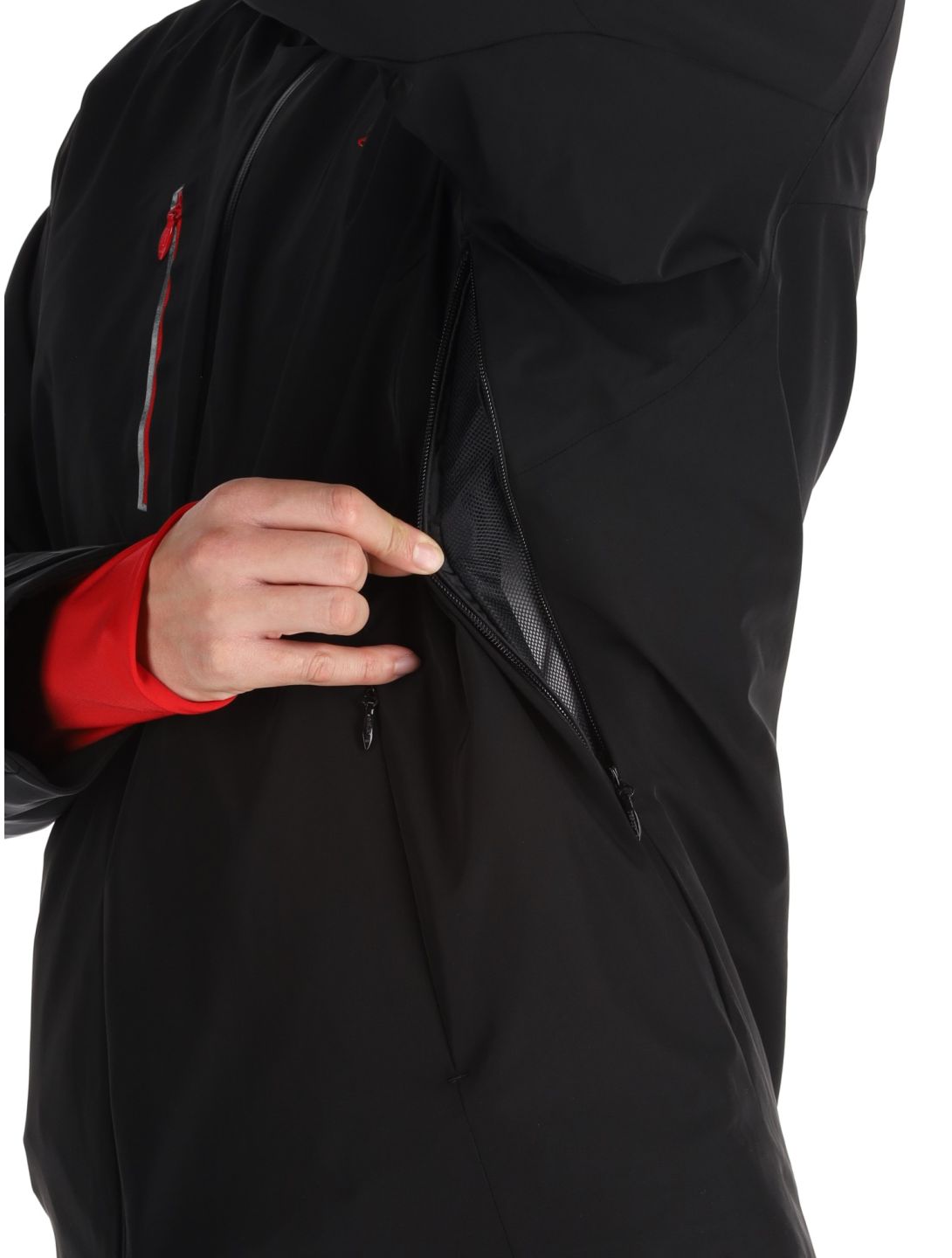 Descente, M-GK24 chaqueta de esquí hombres Black negro 