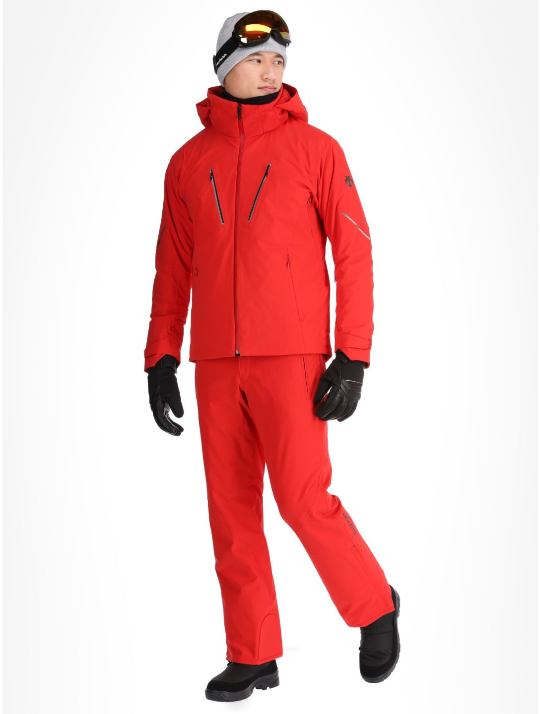 Descente, M-GK24 chaqueta de esquí hombres Electric Red rojo 