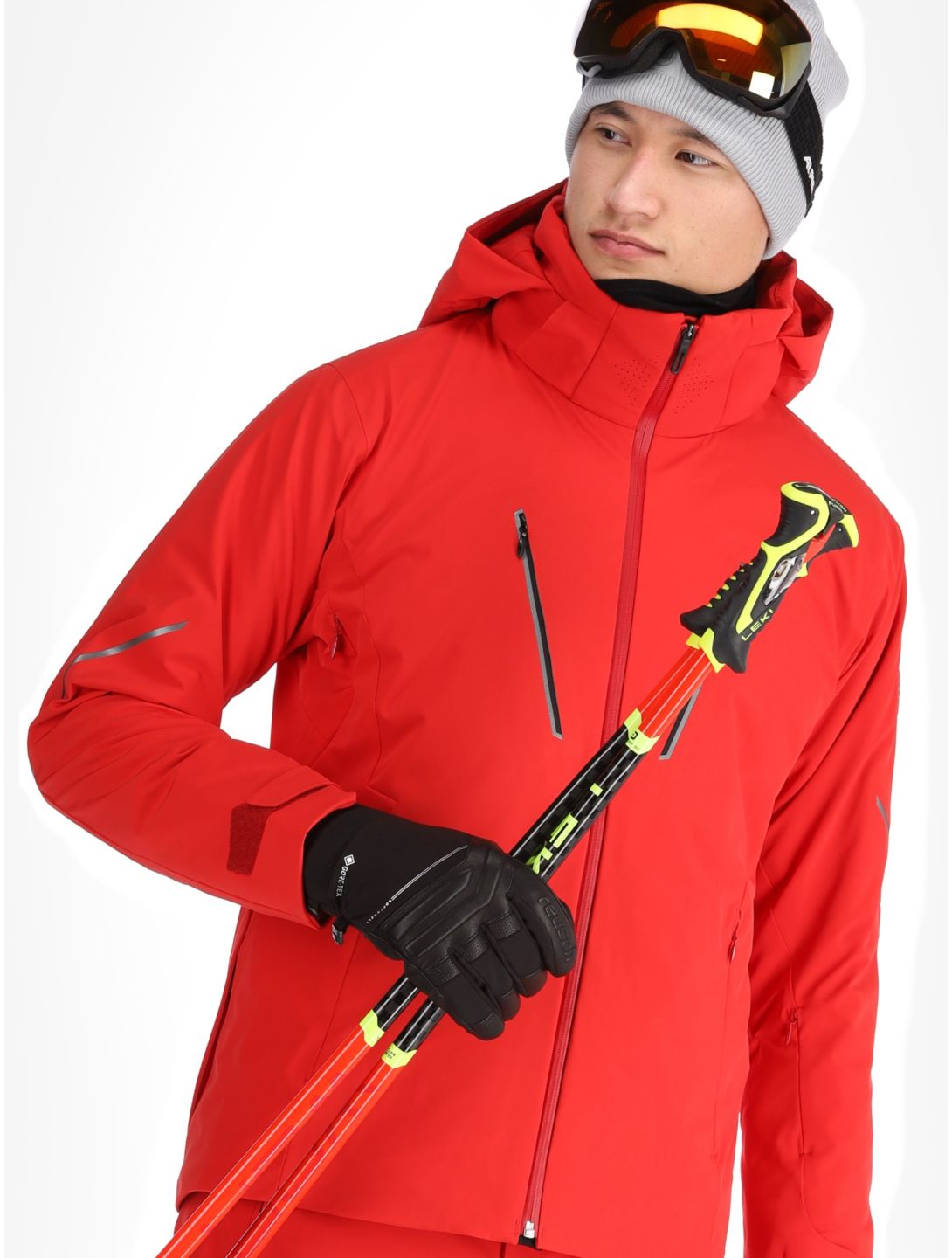 Descente, M-GK24 chaqueta de esquí hombres Electric Red rojo 