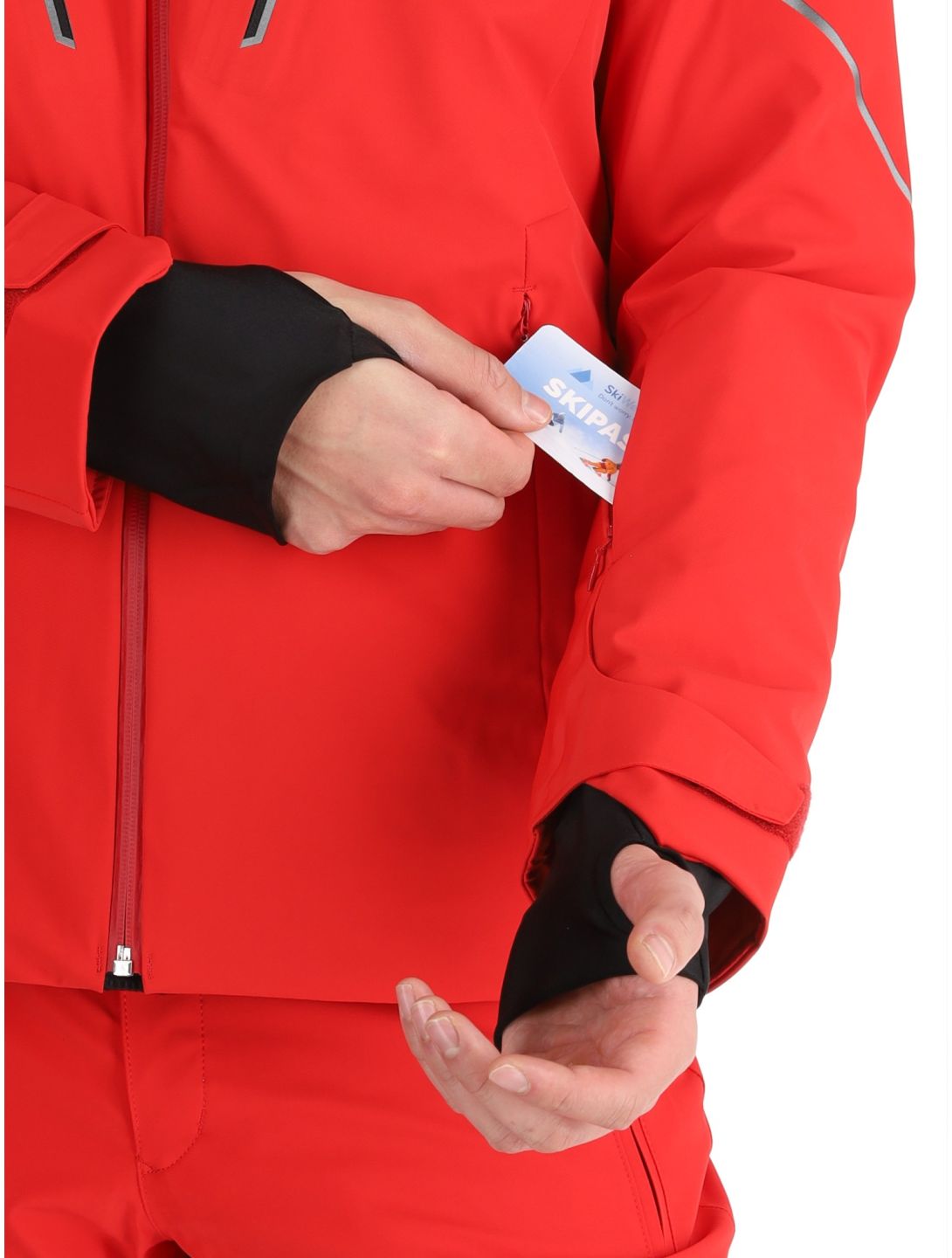 Descente, M-GK24 chaqueta de esquí hombres Electric Red rojo 