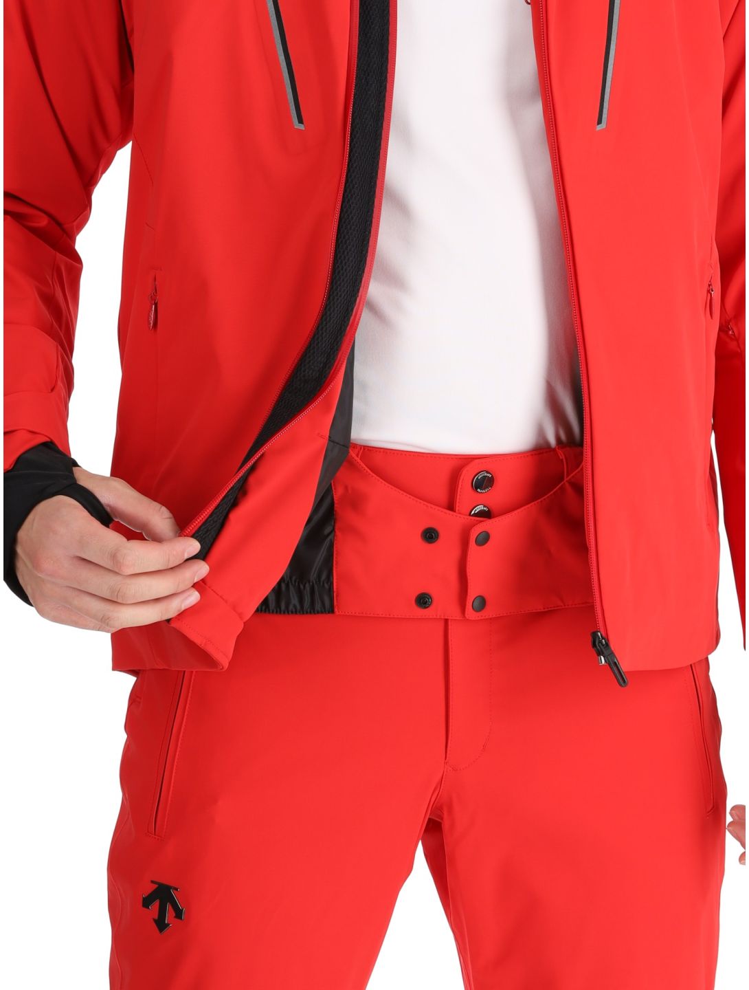 Descente, M-GK24 chaqueta de esquí hombres Electric Red rojo 