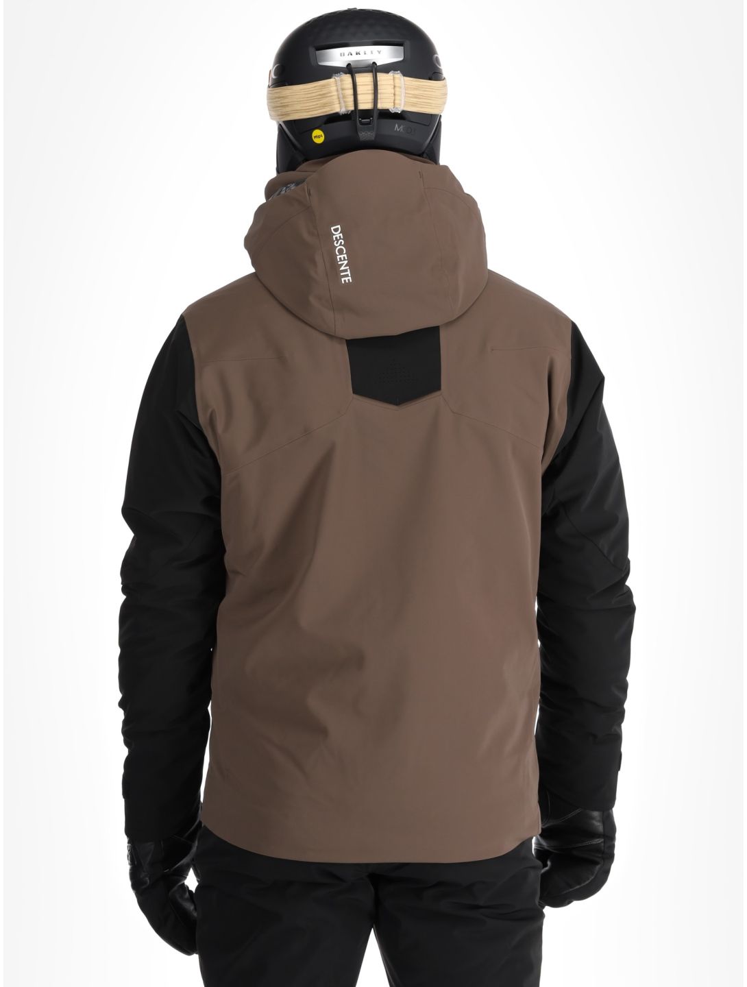 Descente, M-GK26 chaqueta de esquí hombres Bark Brown marrón 