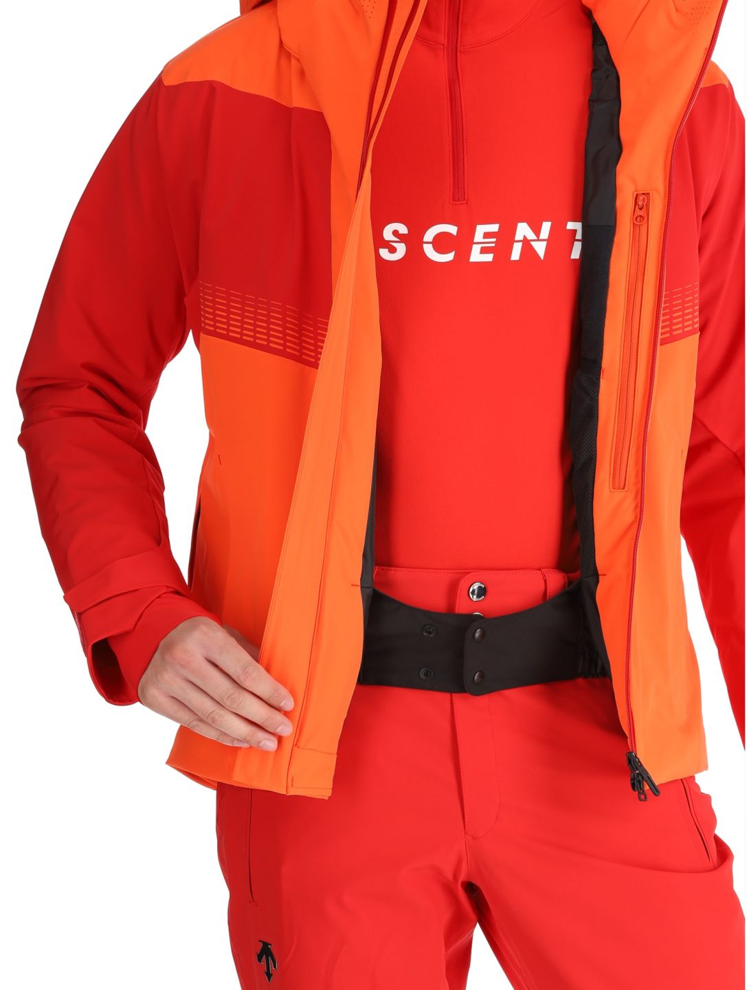 Descente, M-GK26 chaqueta de esquí hombres Momiji Orange naranja 