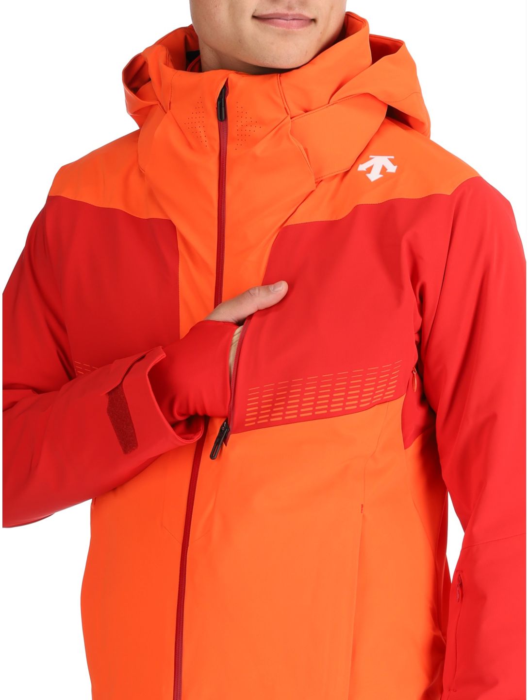 Descente, M-GK26 chaqueta de esquí hombres Momiji Orange naranja 