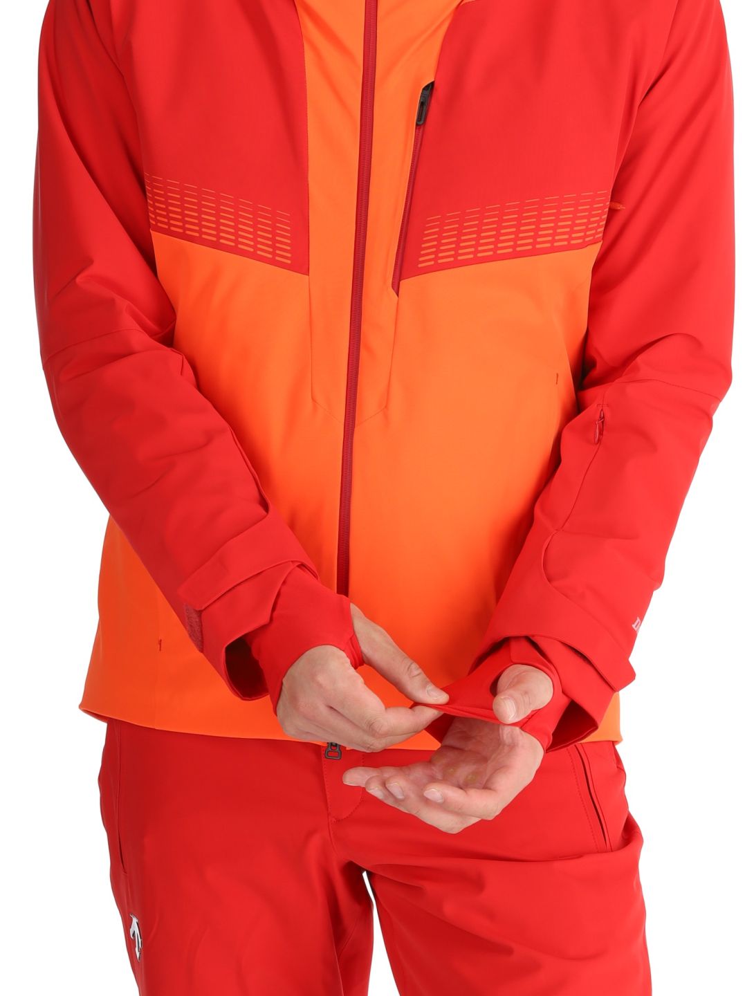 Descente, M-GK26 chaqueta de esquí hombres Momiji Orange naranja 