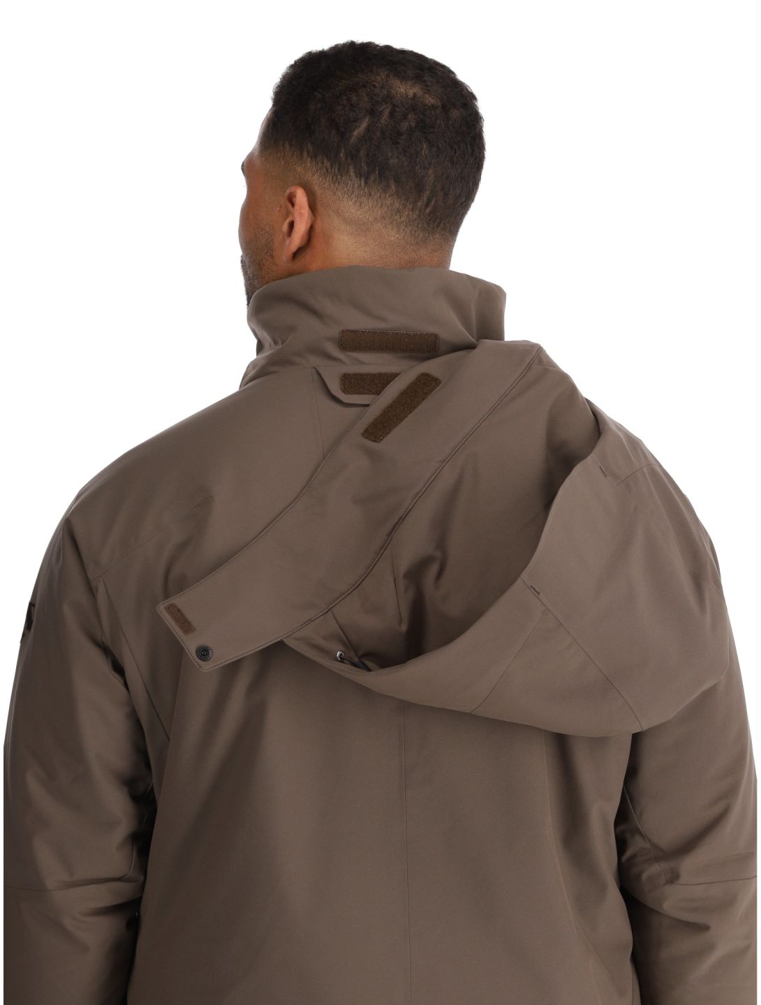 Descente, M-GK27 chaqueta de esquí hombres Bark Brown marrón 