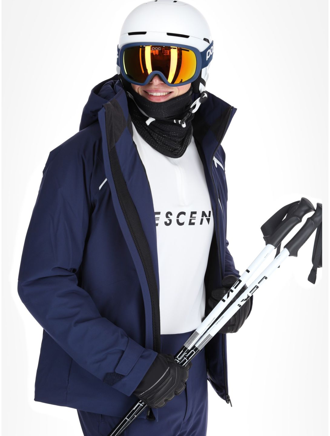 Descente, M-GK27 chaqueta de esquí hombres Dark Night azul 