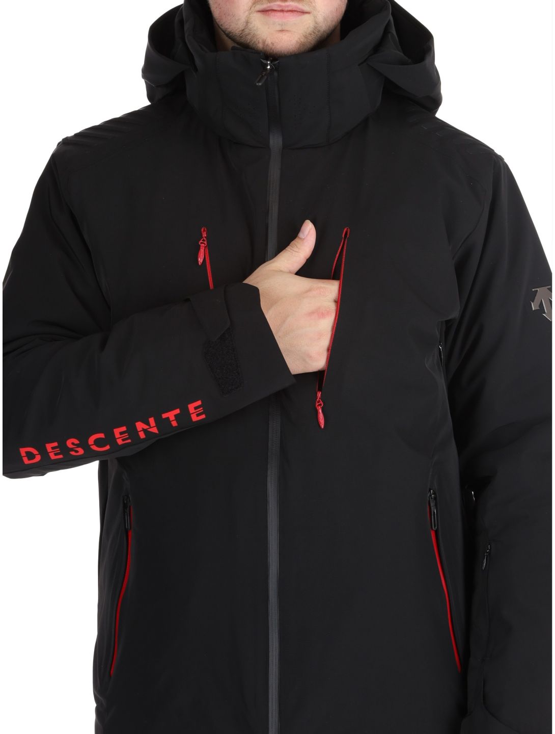 Descente, M-GK29 chaqueta de esquí hombres Black negro 