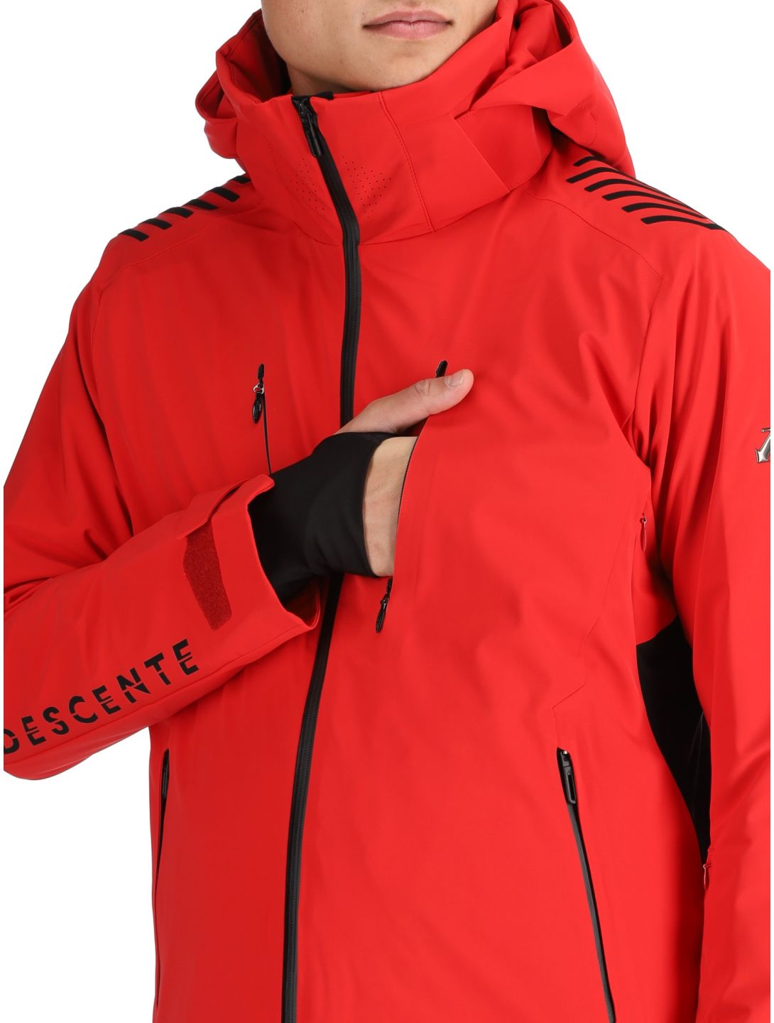 Descente, M-GK29 chaqueta de esquí hombres Electric Red rojo 