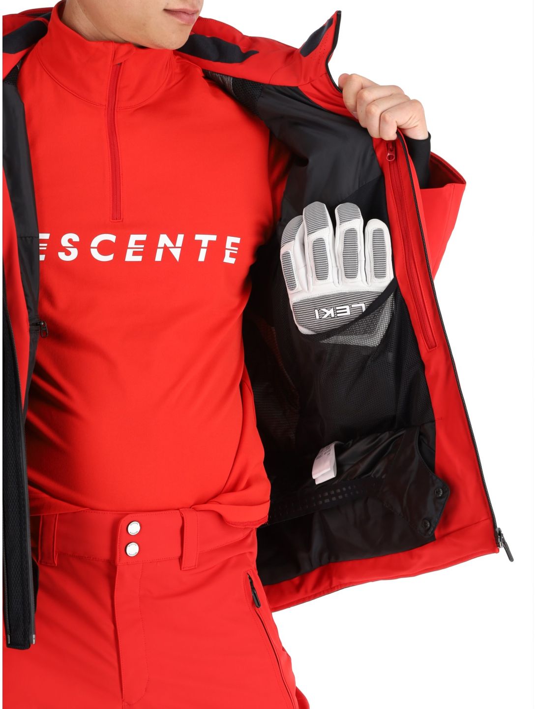 Descente, M-GK29 chaqueta de esquí hombres Electric Red rojo 