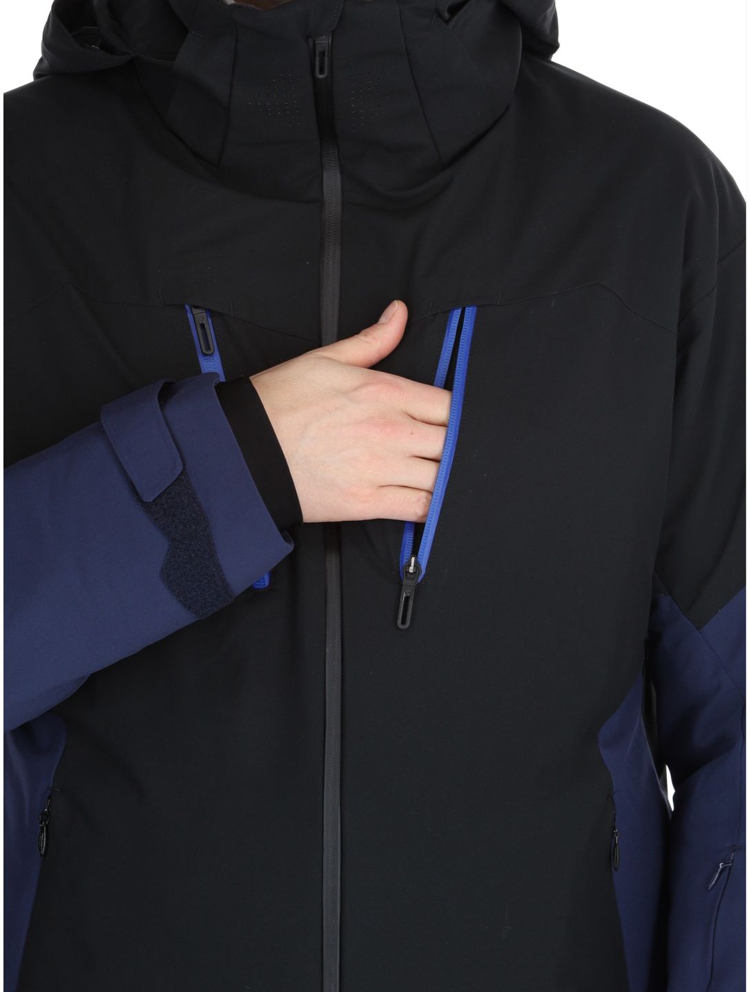 Descente, M-GK33 chaqueta de esquí hombres Black/Dark Night azul, negro 