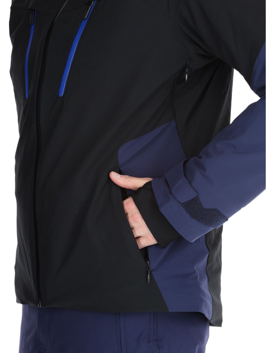 Descente, M-GK33 chaqueta de esquí hombres Black/Dark Night azul, negro 