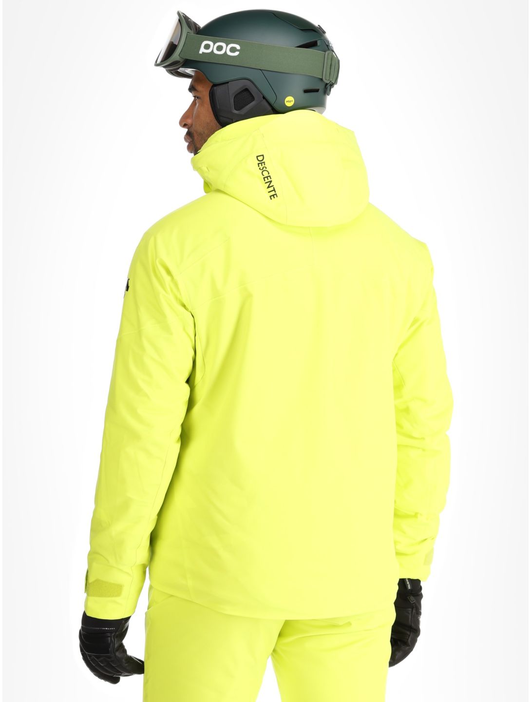 Descente, M-GK33 chaqueta de esquí hombres Glint Yellow amarillo 