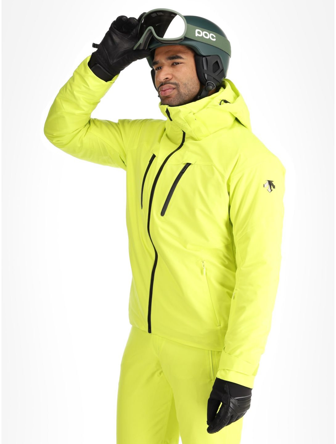 Descente, M-GK33 chaqueta de esquí hombres Glint Yellow amarillo 