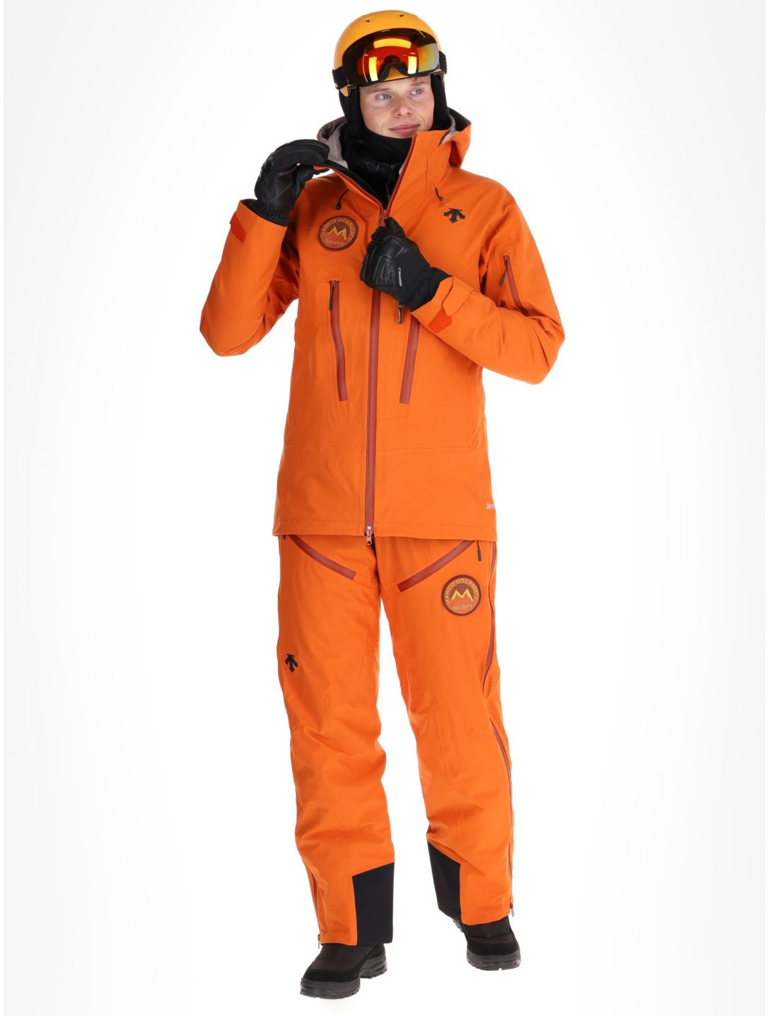 Descente, M-GK50M chaqueta de esquí hardshell hombres Ripen Orange naranja 