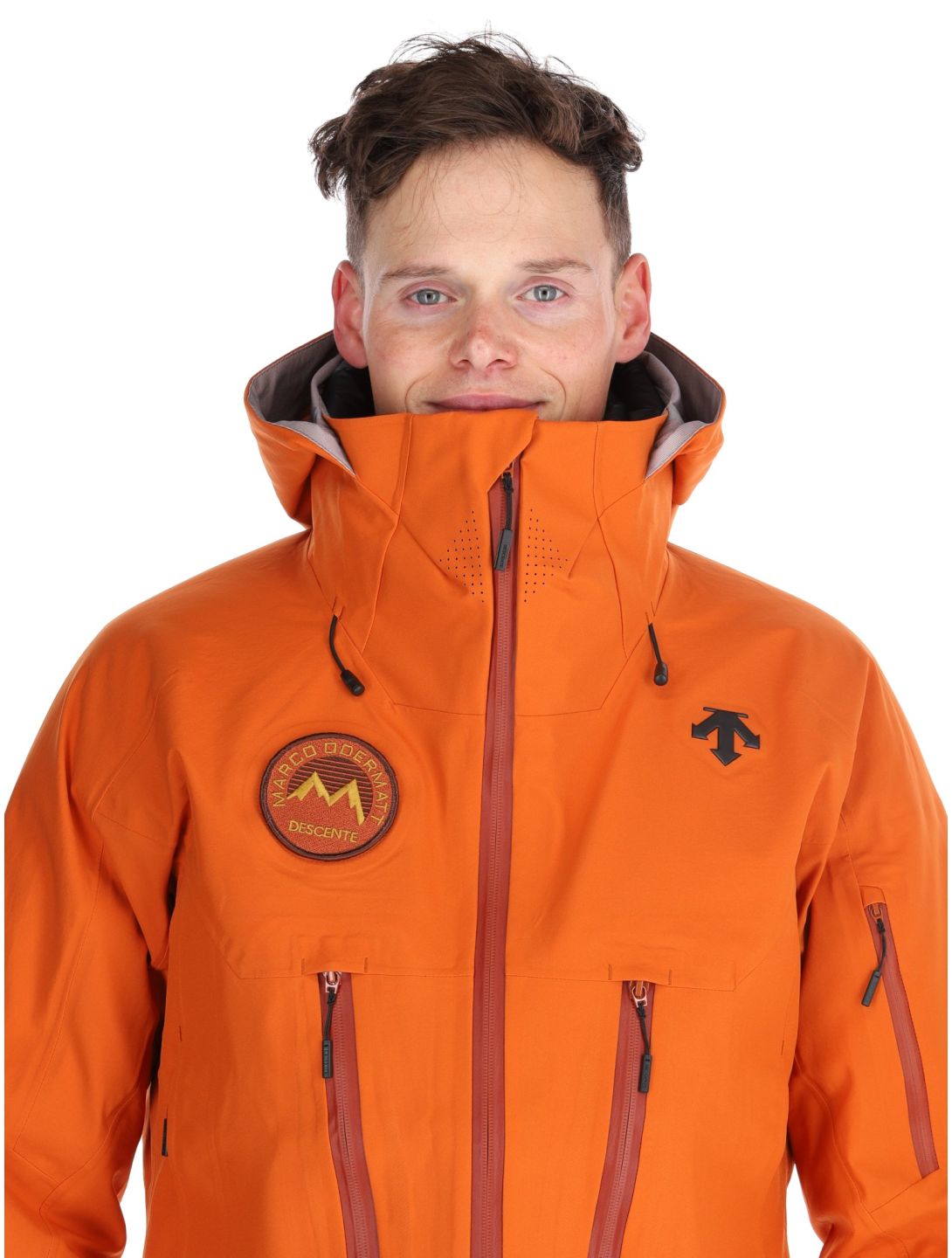 Descente, M-GK50M chaqueta de esquí hardshell hombres Ripen Orange naranja 