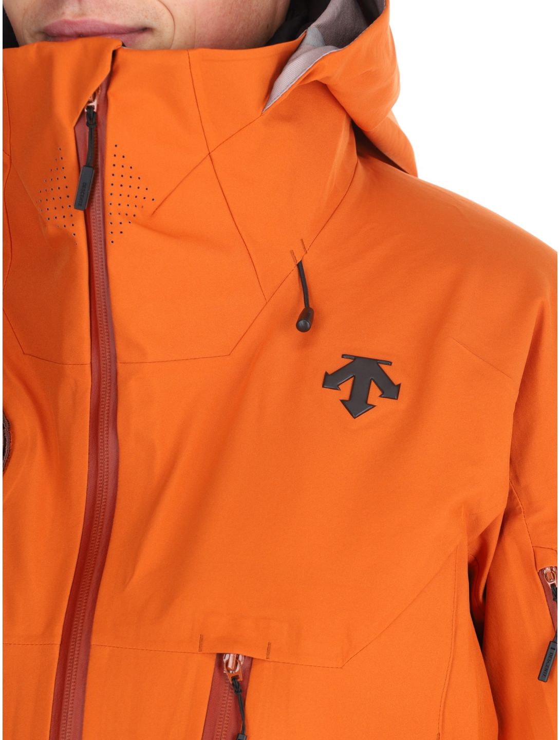 Descente, M-GK50M chaqueta de esquí hardshell hombres Ripen Orange naranja 