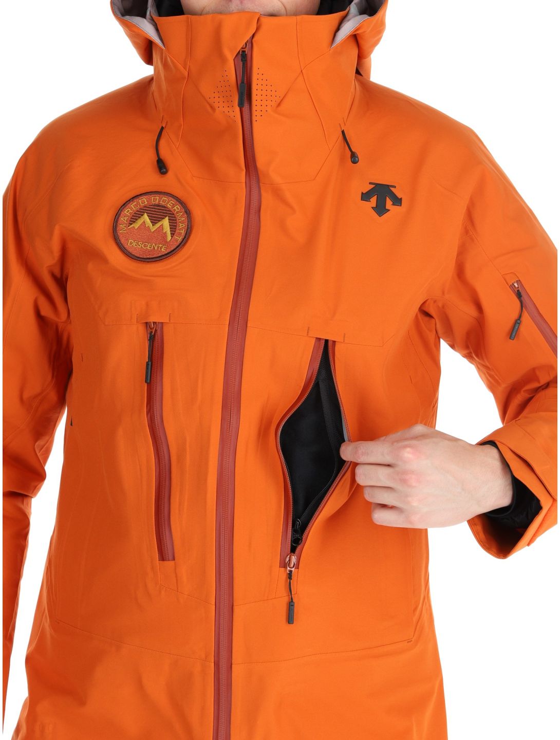 Descente, M-GK50M chaqueta de esquí hardshell hombres Ripen Orange naranja 