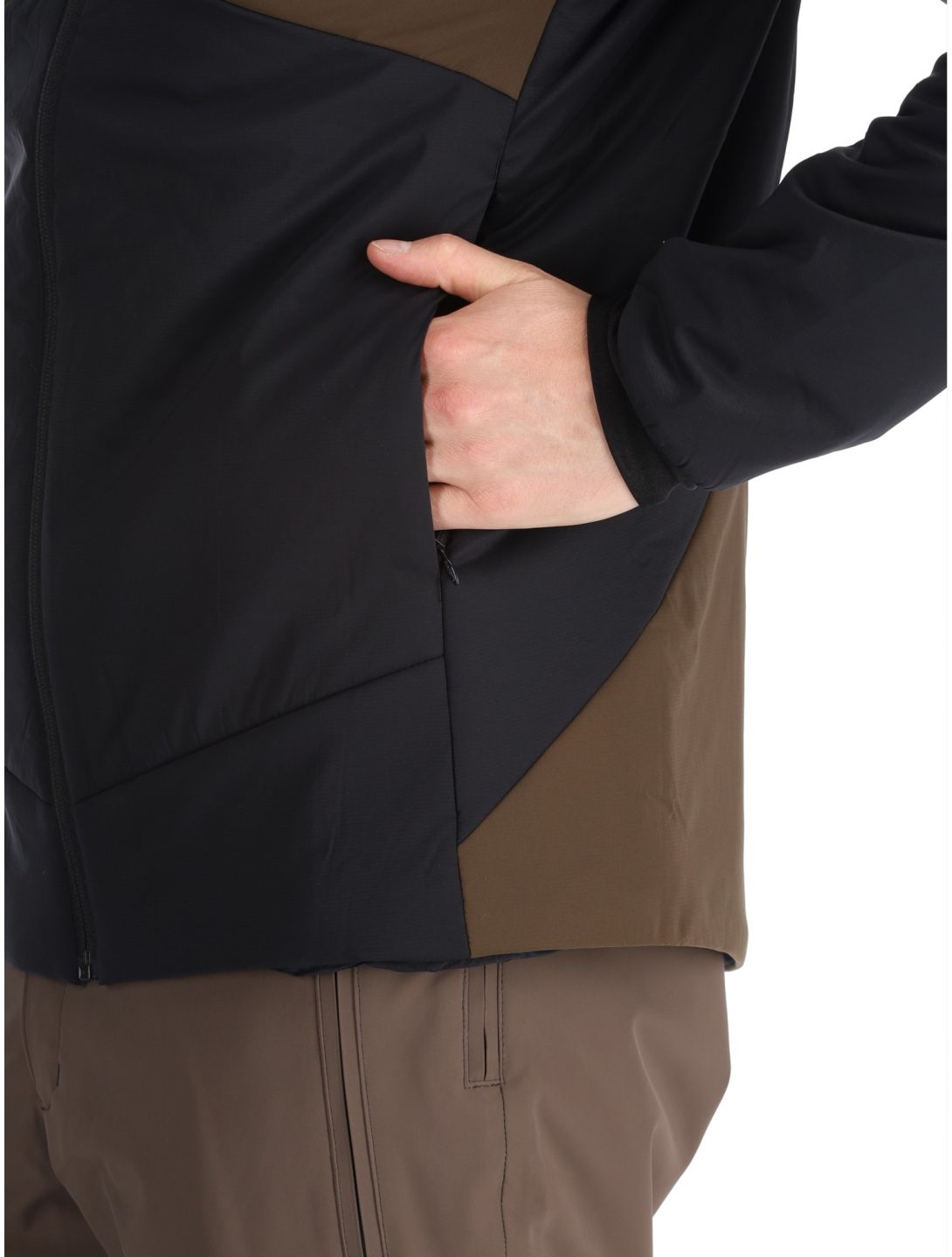 Descente, M-GK60M Marco Odermatt chaqueta de plumas hombres Brown marrón 