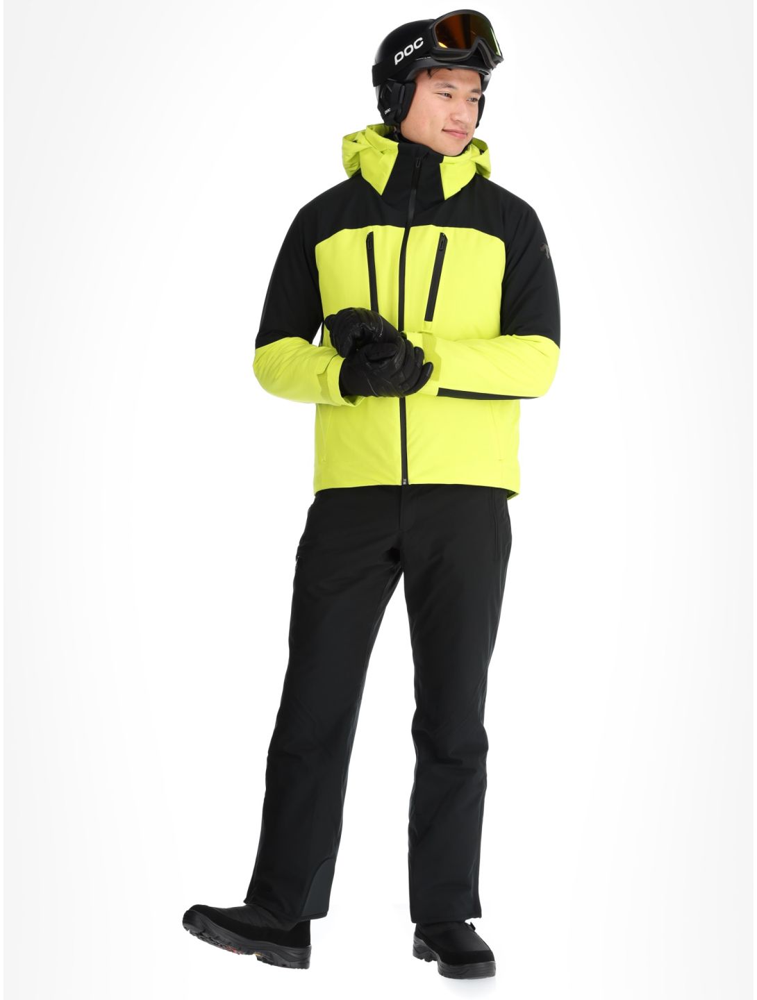 Descente, M-GK80 chaqueta de esquí hombres Glint Yellow amarillo 