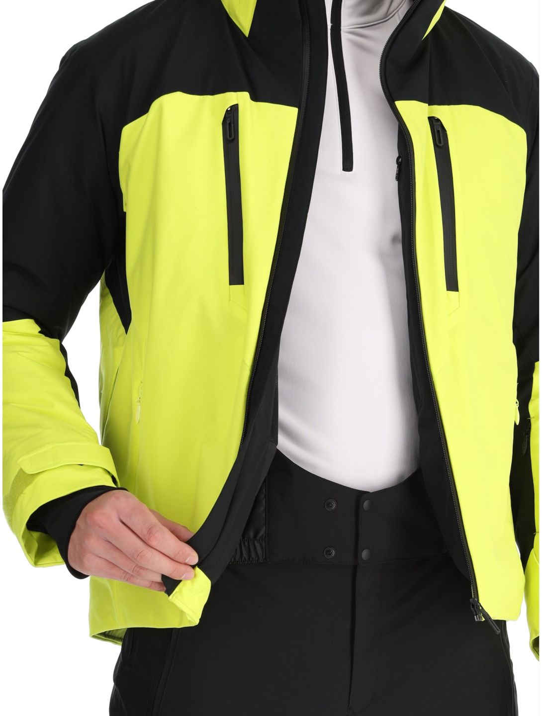 Descente, M-GK80 chaqueta de esquí hombres Glint Yellow amarillo 