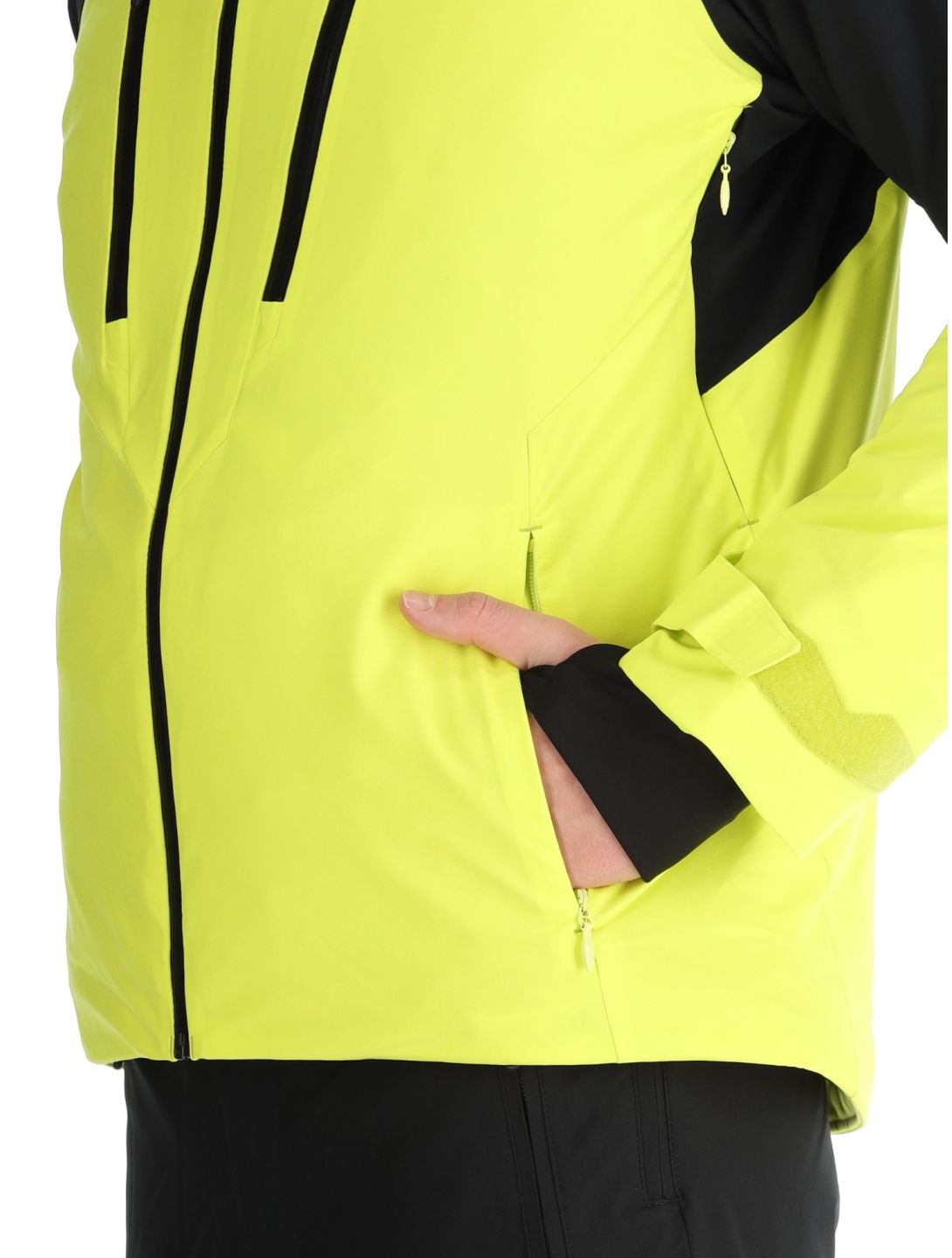 Descente, M-GK80 chaqueta de esquí hombres Glint Yellow amarillo 