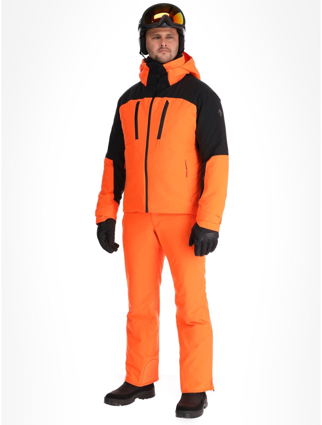 Descente, M-GK80 chaqueta de esquí hombres Momiji Orange naranja 