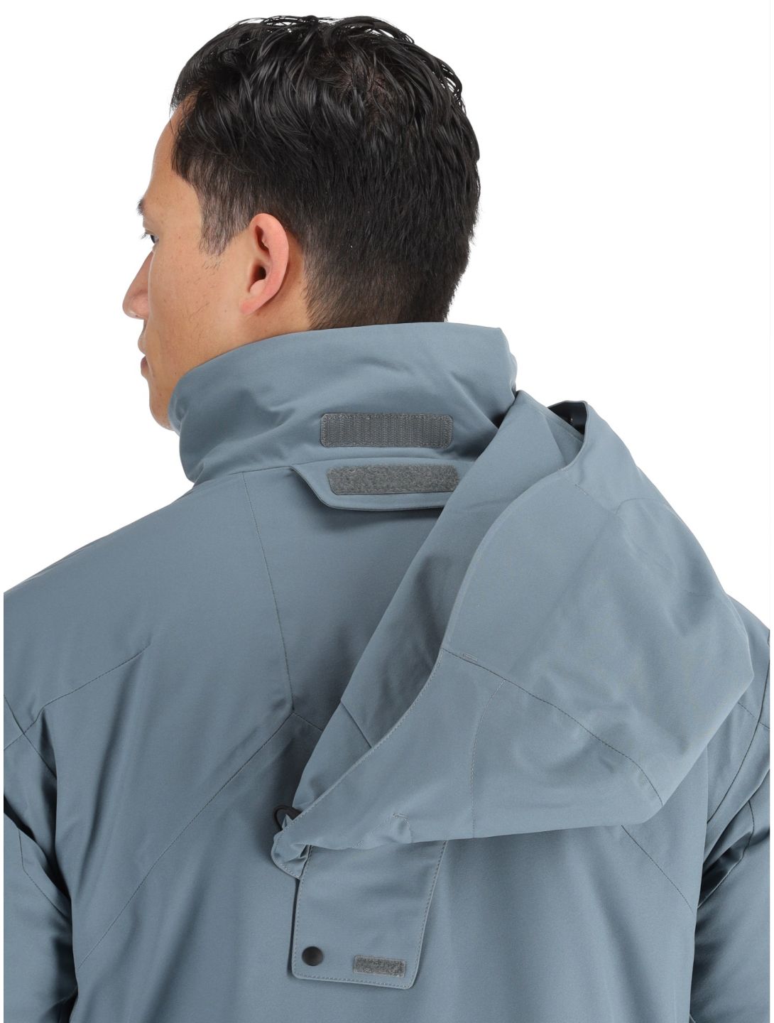 Descente, M-GK80 chaqueta de esquí hombres Storm Weather Grey gris 