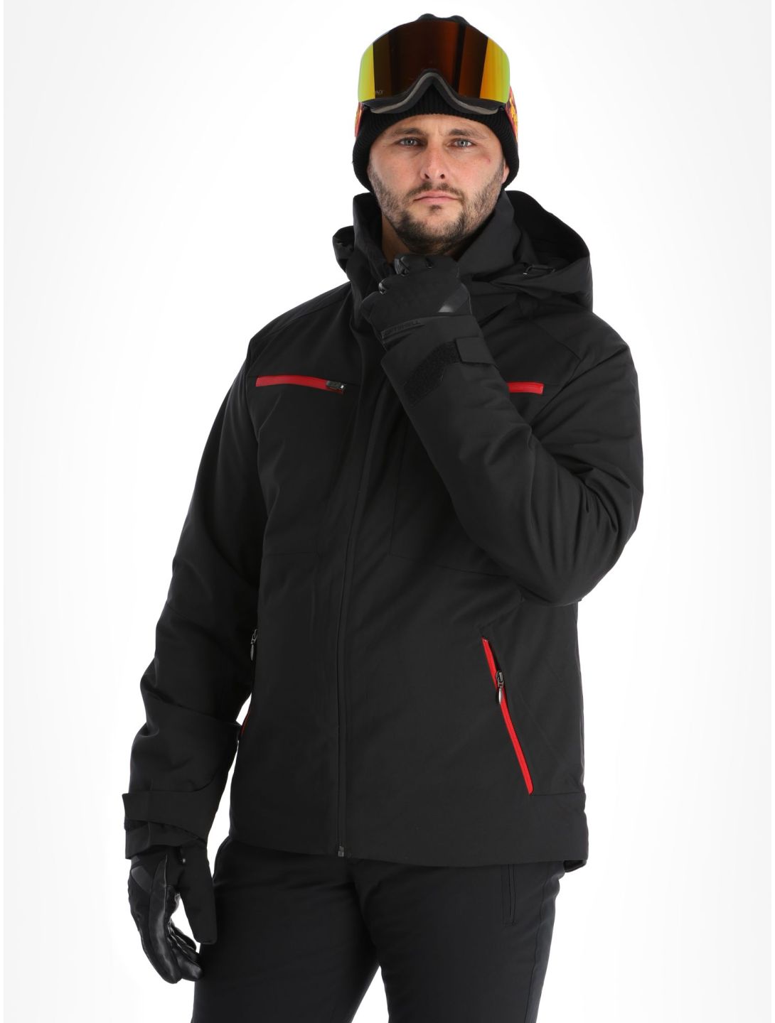 Descente, Nick chaqueta de esquí hombres Black negro 