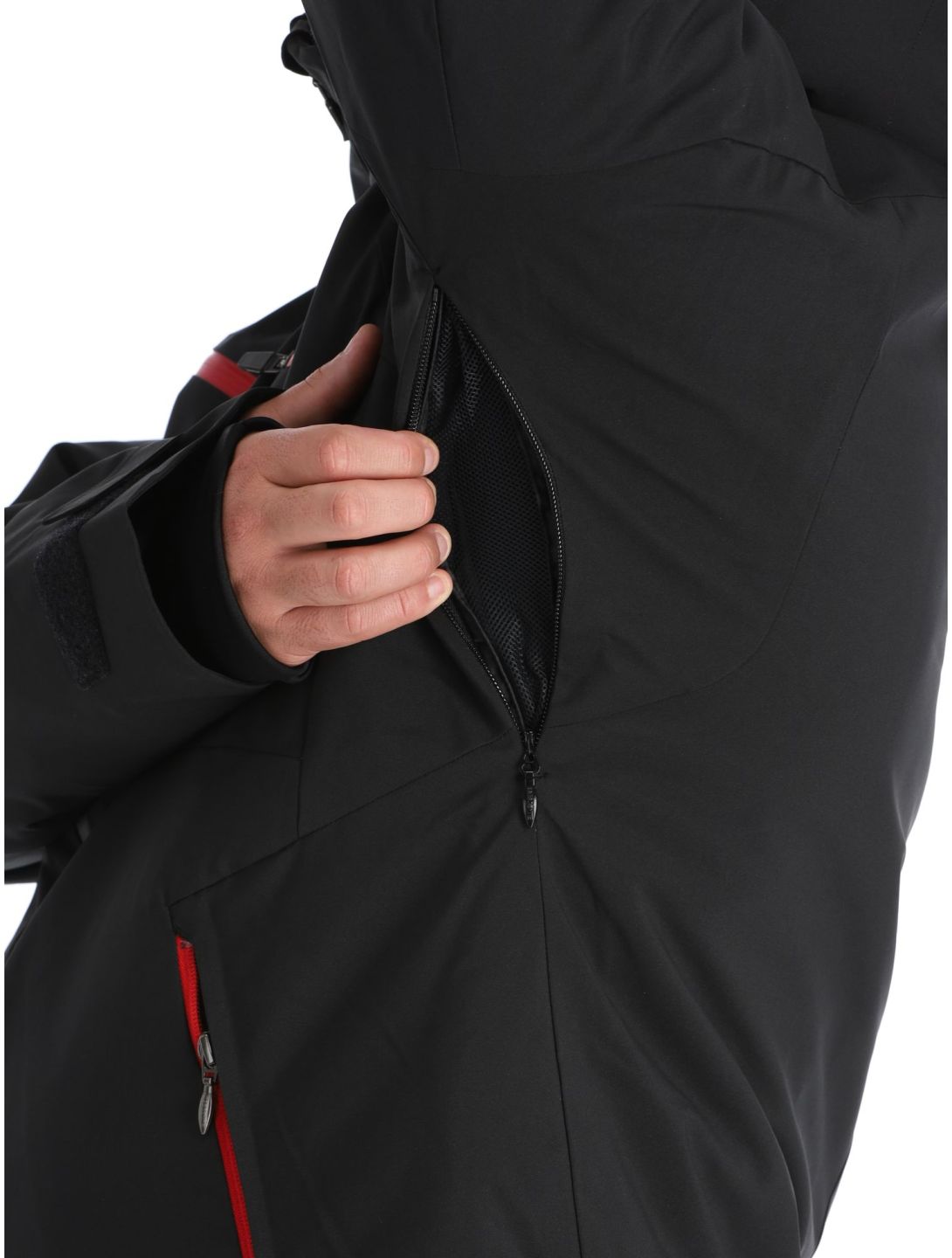 Descente, Nick chaqueta de esquí hombres Black negro 