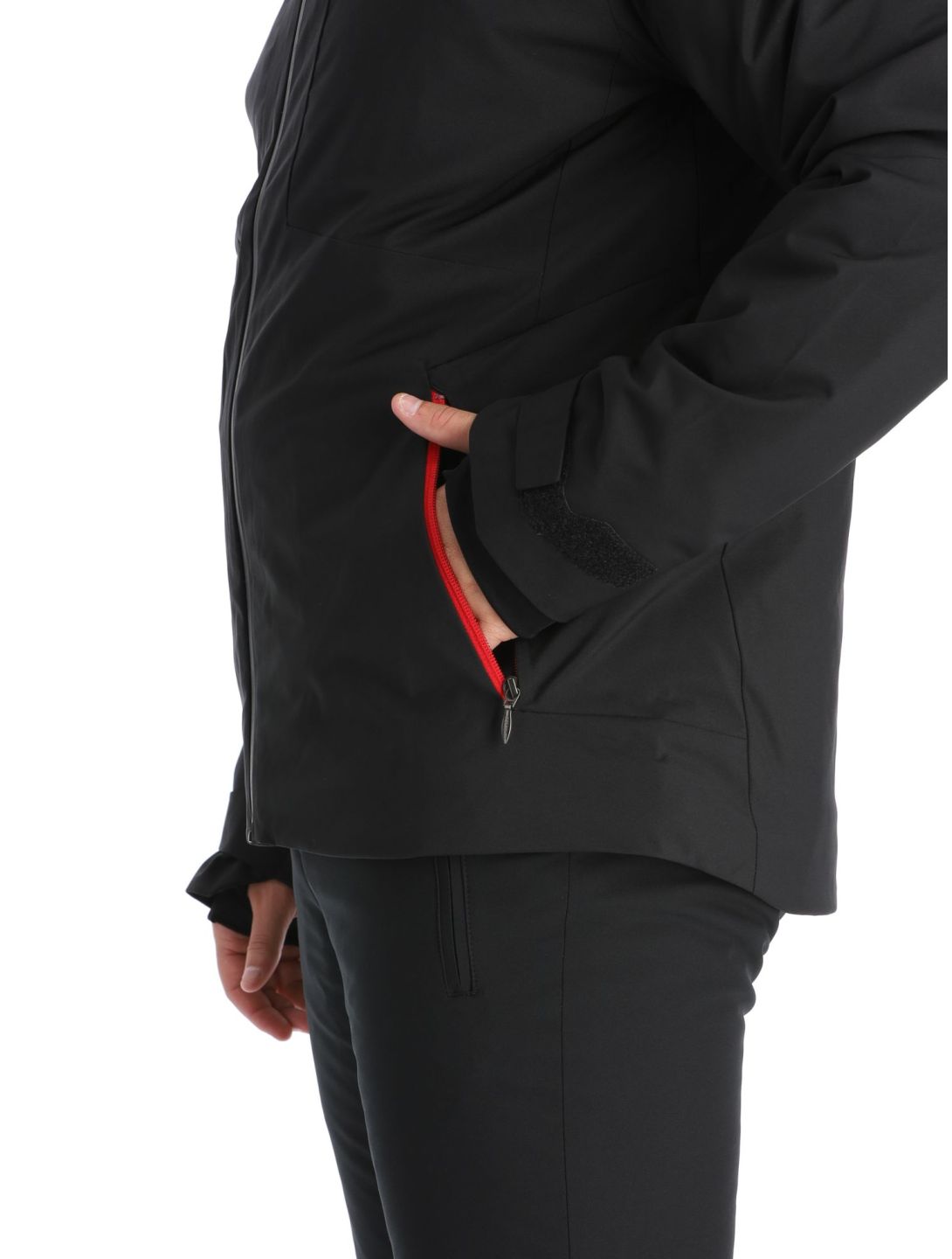 Descente, Nick chaqueta de esquí hombres Black negro 