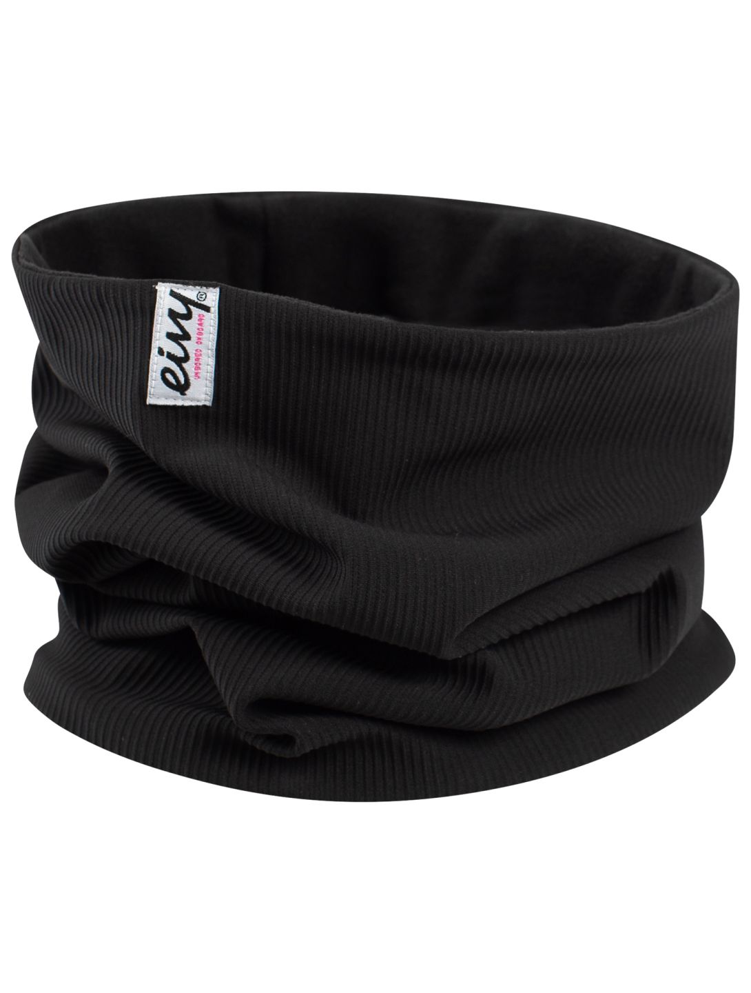 Eivy, Colder Rib Neckwarmer bufanda mujeres Black negro 