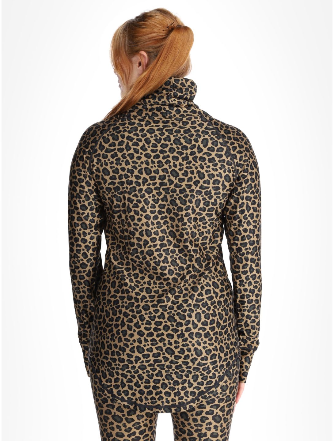 Eivy, Icecold camisa termoactiva mujeres Leopard marrón 