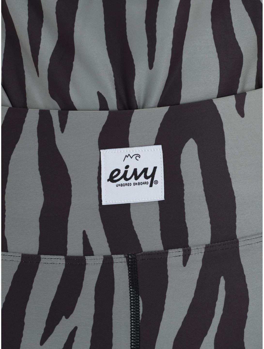 Eivy, Icecold Tights pantalón termoactivo mujeres Zebra Oak gris, negro 